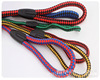 Amazon custom -dug two traction rope pet double -headed dog rope dog traction rope set round rope