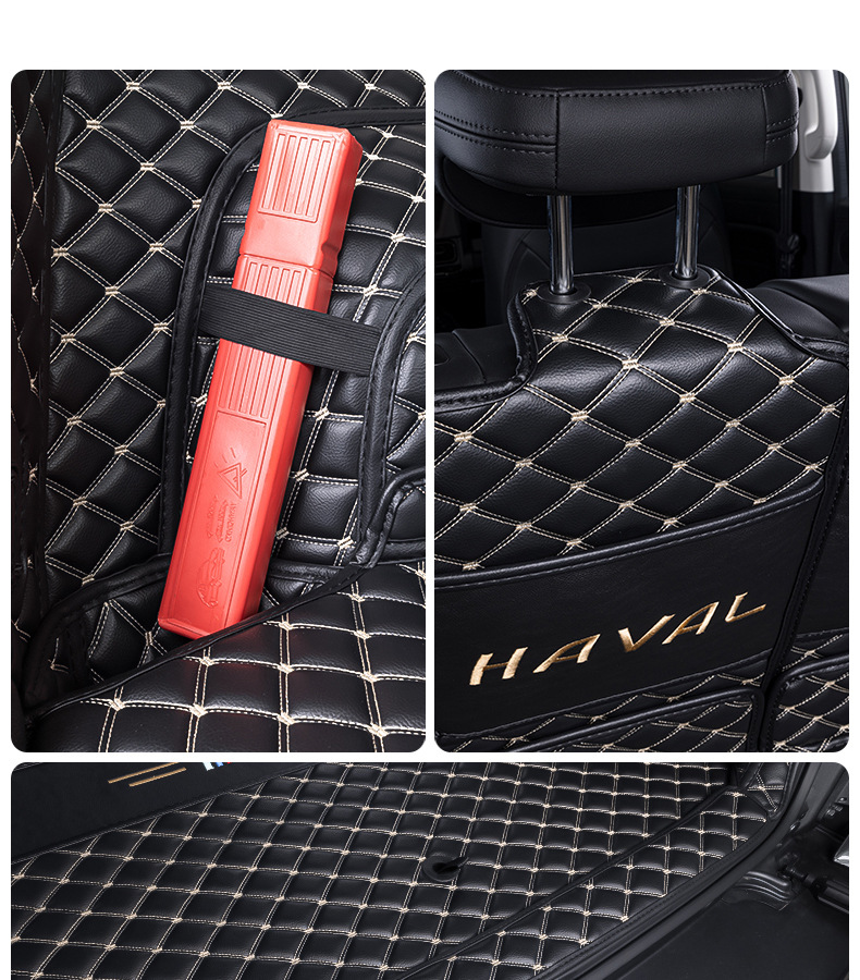 Suitable for 25 Models of Haval Raptor Trunk Mats, Fully Enclosed Raptor Interior Modification Special Car Trunk Mats