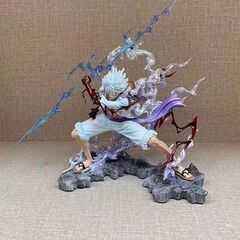 ワンピースKG Winkは雷と神を握りしめて伍28cmニカ路飛アニメのフィギュア卸売りをします。