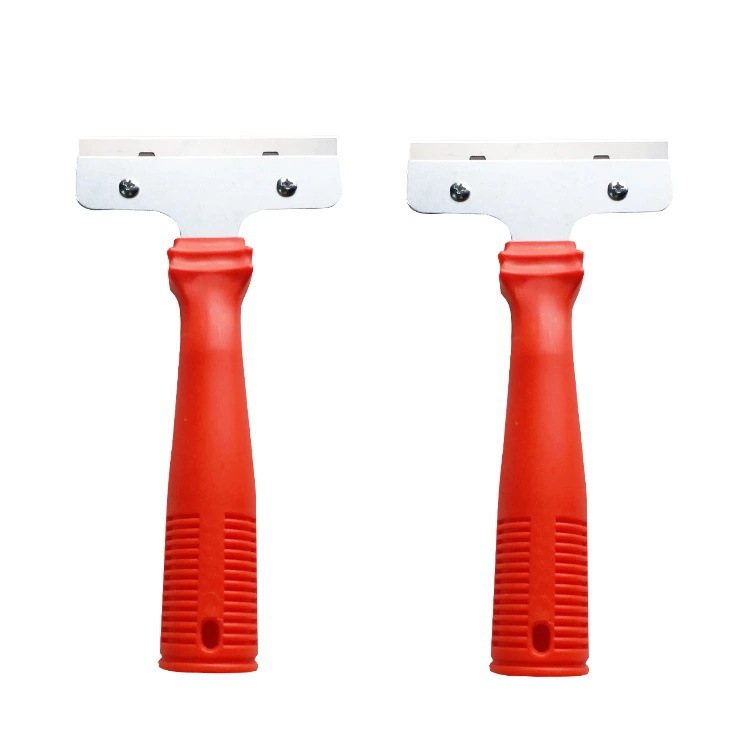 厂家直销 红铁头清洁铲刀 地板瓷砖美缝多功能保洁去污刮刀 定 制