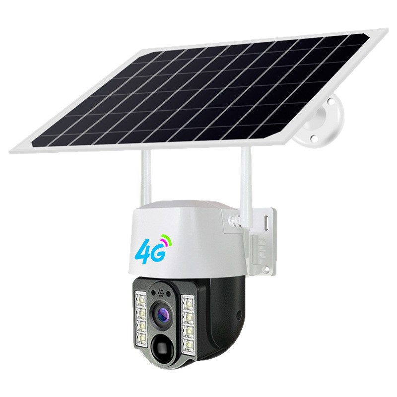 Cámara Solar 4G WiFi versión de baja potencia HD visión nocturna cámara de vigilancia remota modelo privado