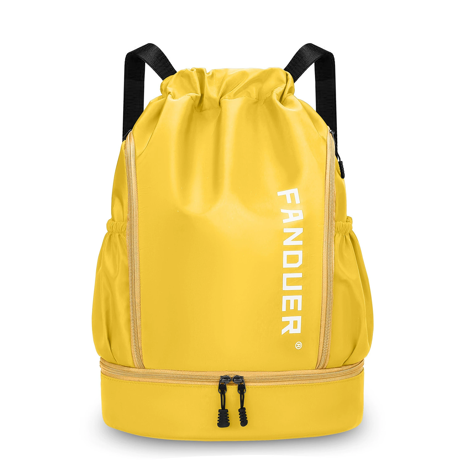 Basketball bag wet and dry separation for swimming, handheld backpack, drawstring