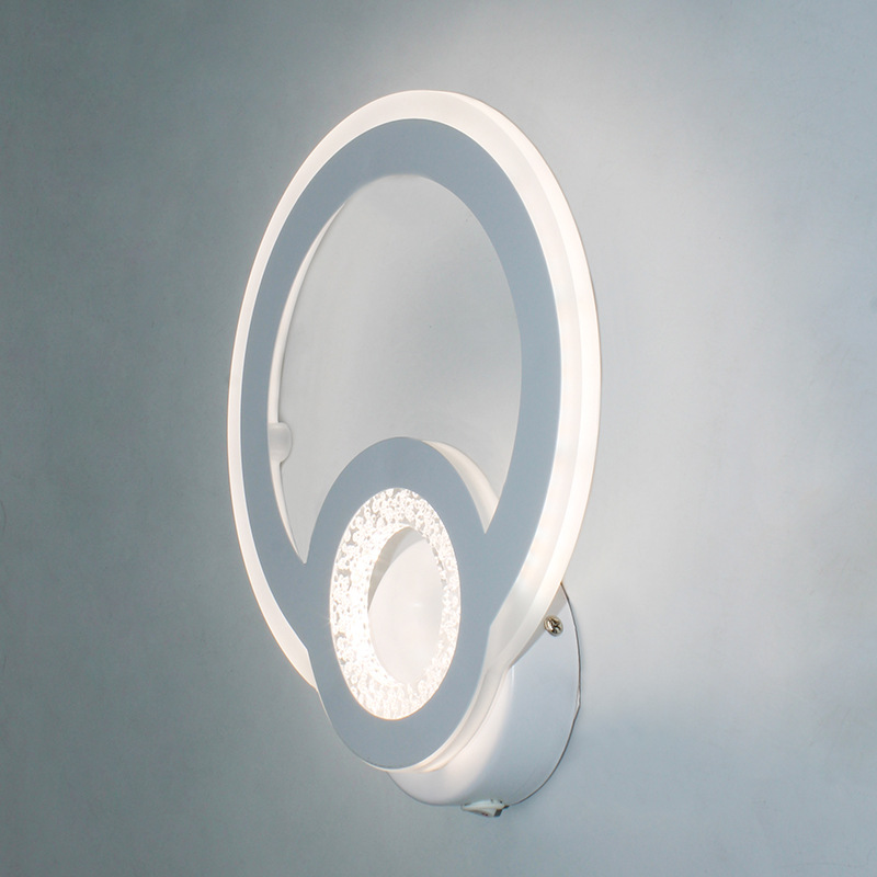 Luz de cabeza principal LED lámpara de pared de sala de estar lámpara de dormitorio simple lámpara de pared moderna 2025 cabecera de cama pasillo de cabecera de cama nuevo reclinado