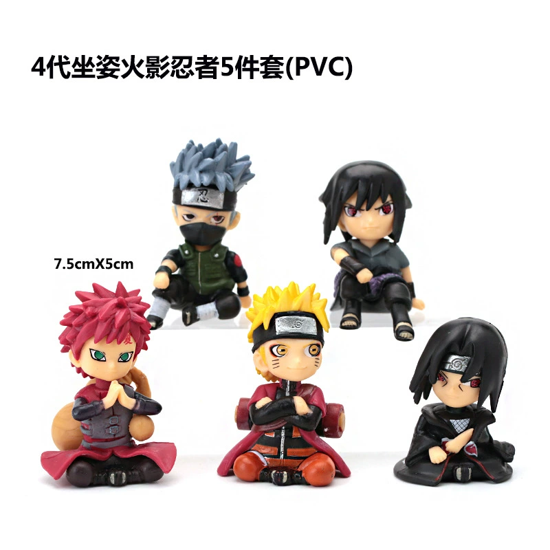 Naruto, minifigure, doll, decorations, capsule toy