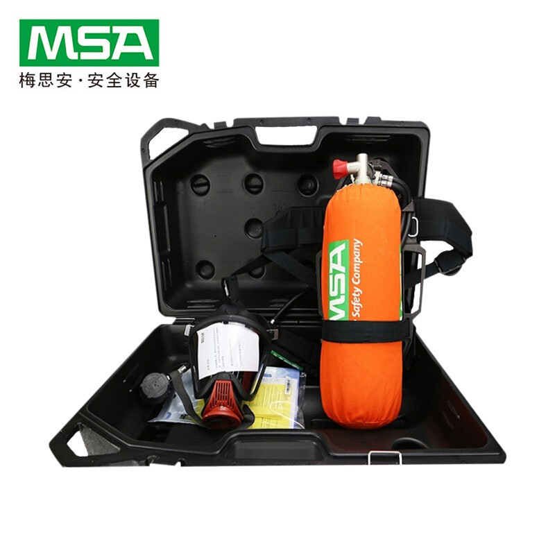 MSA/梅思安AX2100正压式空气呼吸器6.8L碳纤维气瓶不带瓶表