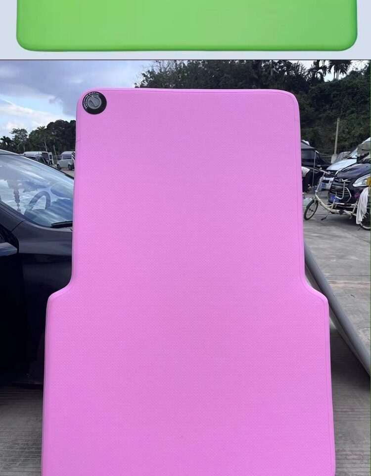 Car-Mounted Brushed Fabric Mattress for Outdoor Travel, Portable Single-Person Lazy Bed for Nap, Foldable Double Inflatable Bed, Customizable