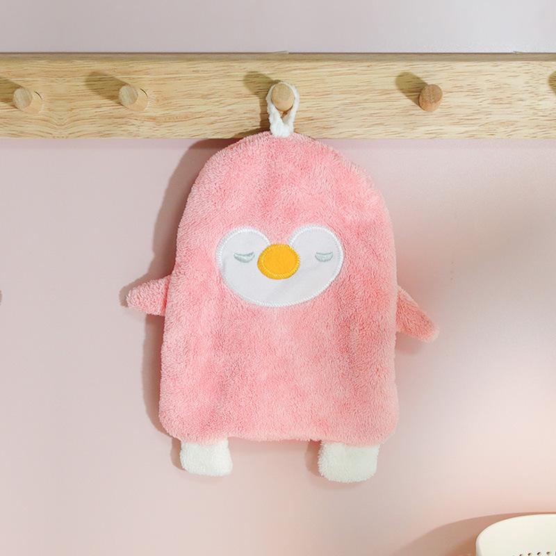 Súper toalla de mano colgante cocina trapo baño Lavado de Manos toalla absorbente hogar Toalla de saliva para niños toalla cuadrada