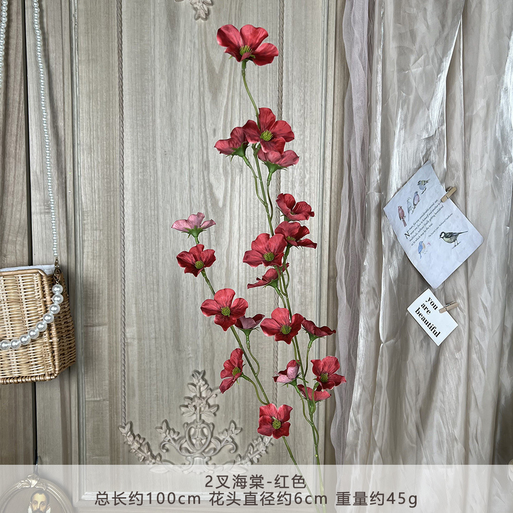 Ym-2 forked begonia-red
