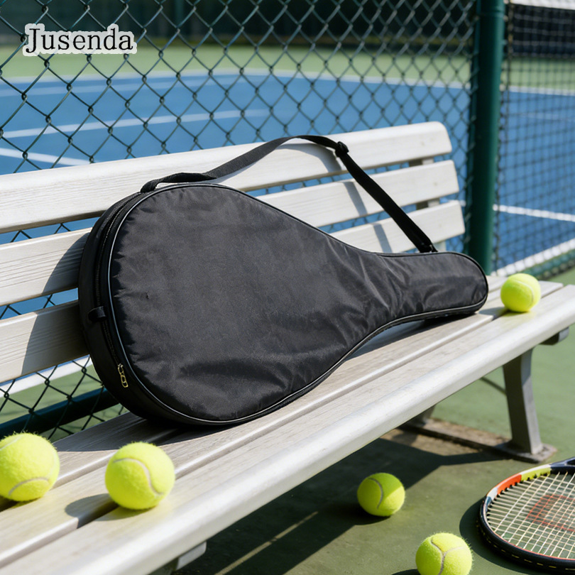 Cross-Border Custom Tennis Bag, Portable Sports Racket Bag for Men and Women, Single-Shoulder Large-Capacity Pard Racket Cover