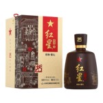 红星二锅头百年醇和紫坛兼香型白酒43度 500ml单瓶装年货送礼酒水
