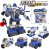 Combined constructor, transformer, police car