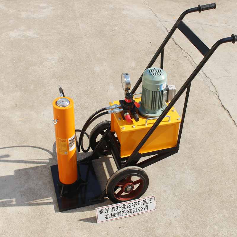 车辆客车铁路50T100T150T200T300吨移动式自锁液压驾车机千斤顶