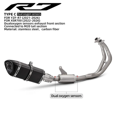 Exhaust pipe modification, R7 front exhaust - c