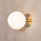 Simple Nordic glass wall lamp living room aisle corridor hallway restaurant staircase simple fashion personality small wall lamp