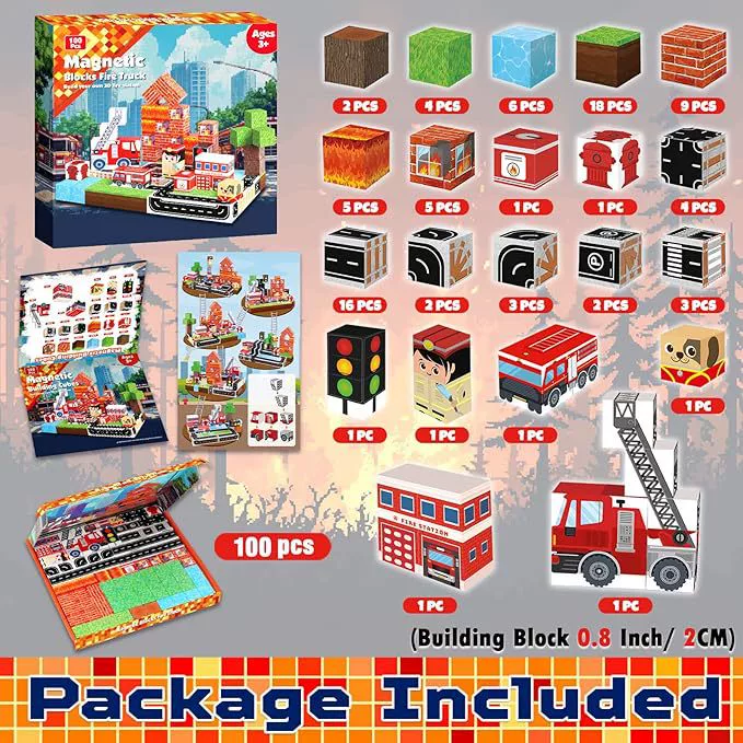 Магнитный конструктор, игрушка, Amazon, импорт, новая коллекция