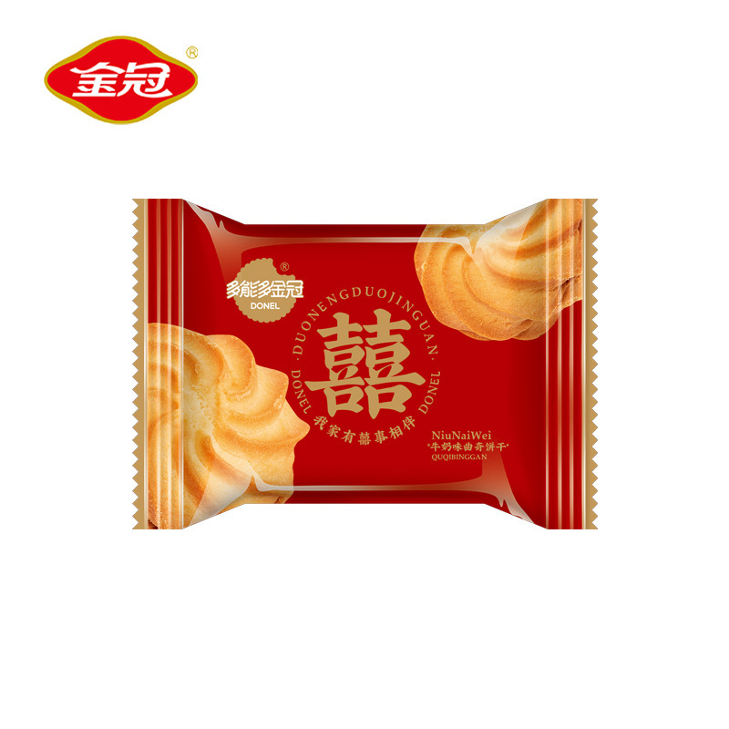 ゴールデンクラウンダブルハピネスミルク味クッキー婚約結婚式記念品ウェディングケーキウェディングキャンディーお返しギフトスナック卸売|undefined