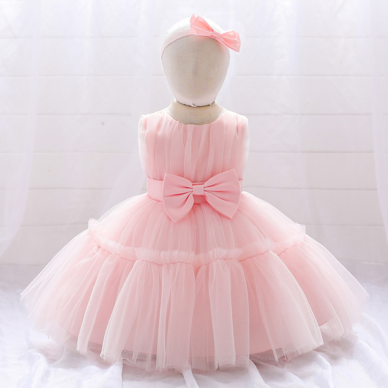 2026 New Children's Mesh Dress Princess Dress Infant Baby Tutu Skirt Baby One-Year-Old Wedding Dress Evening Dress 2026 New Children's Mesh Dress Princess Dress Infant Baby Tutu Skirt Baby One-Year-Old Wedding Dress Evening Dress