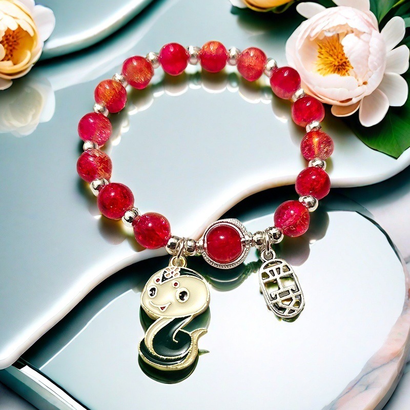 AE03 평화를 기원하는 영적인 뱀 축복 팔찌