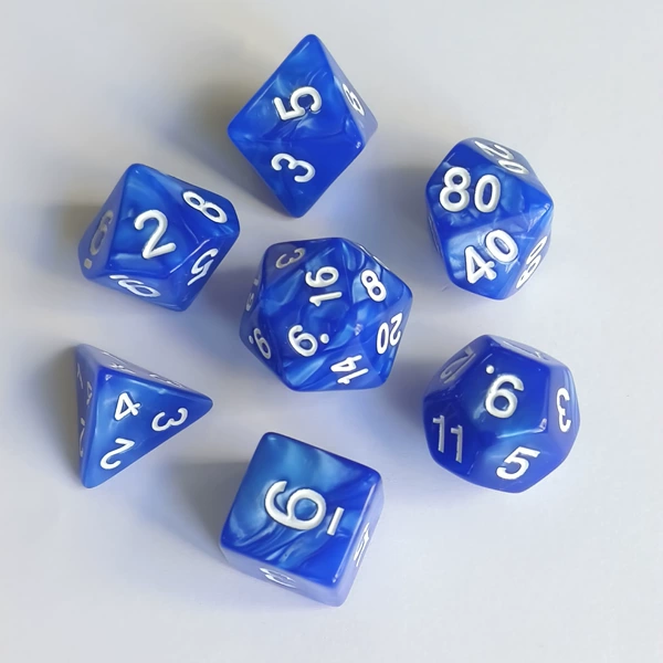 Pearl pattern blue