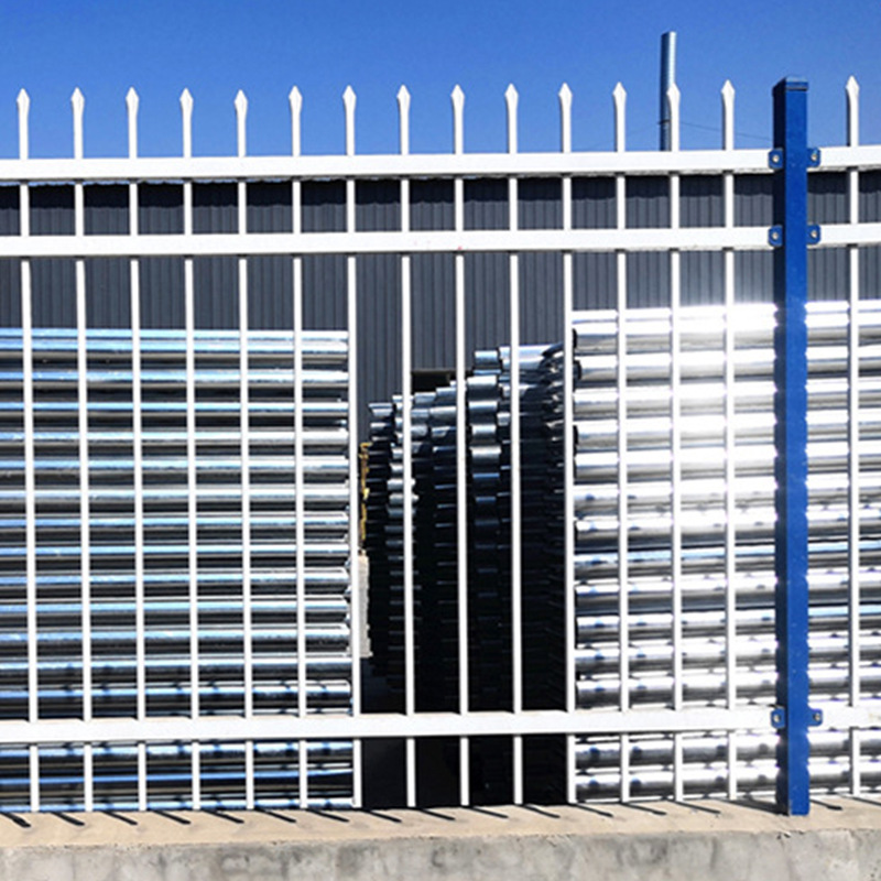 Césped Greening Zinc valla de acero Villa valla de aislamiento valla vial municipal patio Pared de hierro protección de la pared