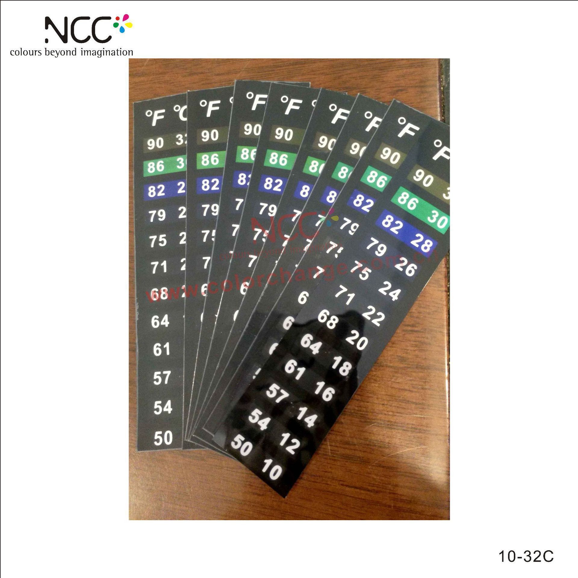 【温度计品质保障】优质水族温度计 变色温度计批发 液晶变色温度