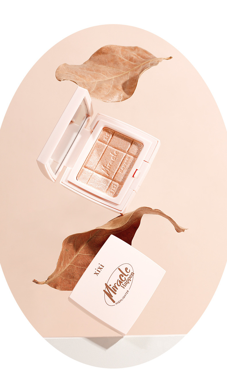 xixi Light and Shadow Miracle High Gloss Powder Plate Pearlescent Sparkling Sparkling Diamond Facial Brightening Three-dimensional Nose Shadow High Gloss Powder undefined