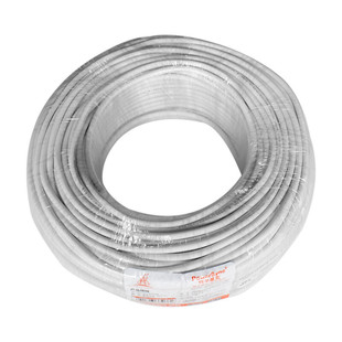 Baoerxingke two-core full-volume power cord 100 m 2-core copper RVV outside soft engineering construction wire folding