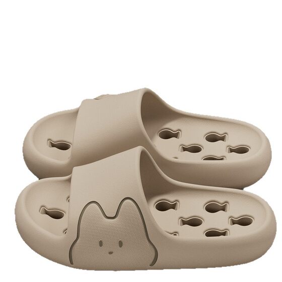 Eva Sandals and Slippers for Women's Bathroom Leakage, Stepping on excrement, Household Non-slip and Non-stinky Feet Home Indoor Summer Bathing for Men