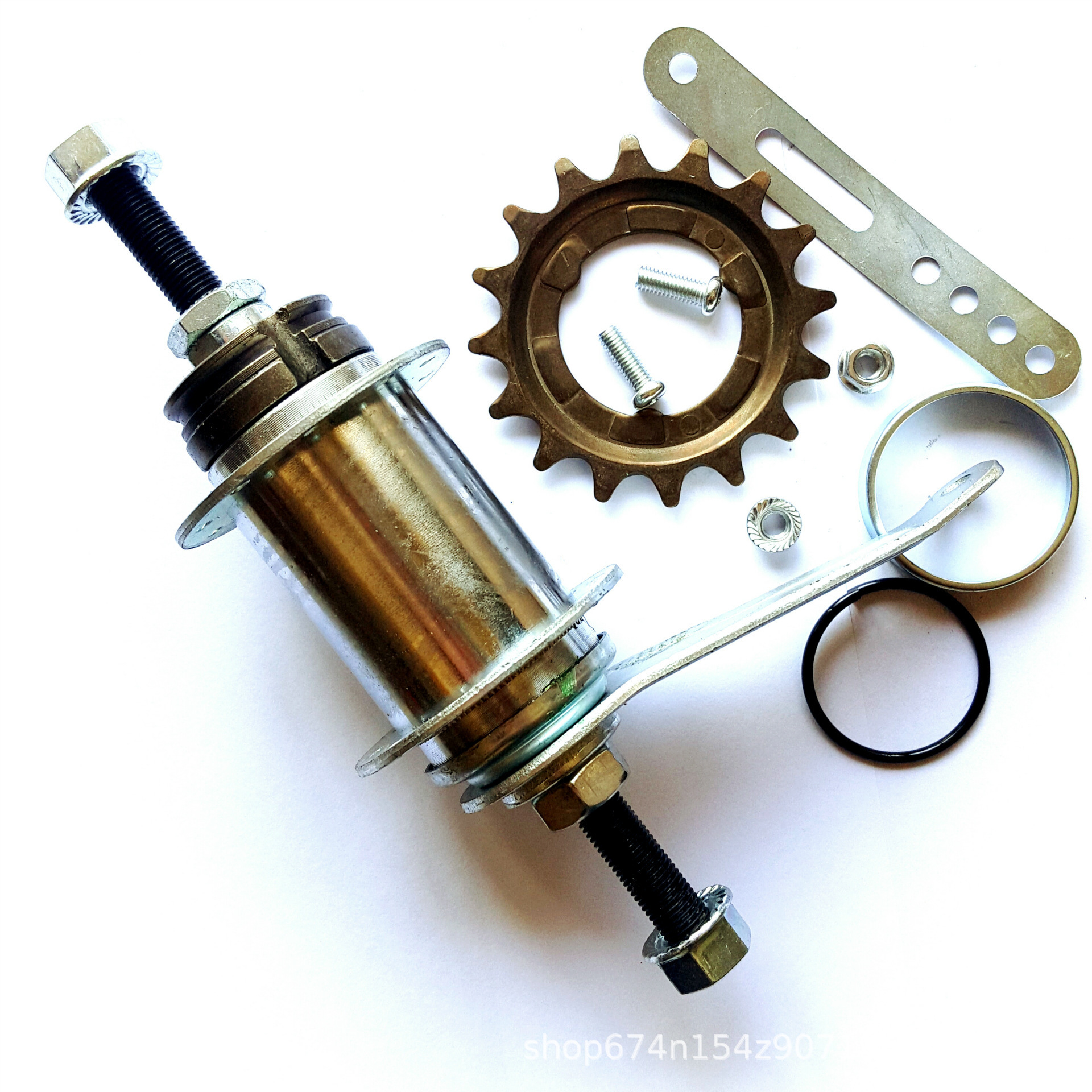 Mosca muerta freno inversa Hub/pie eje de freno de cuero/mosca muerta accesorios del coche/bicicleta 18-32 agujero mosca viva freno inverso