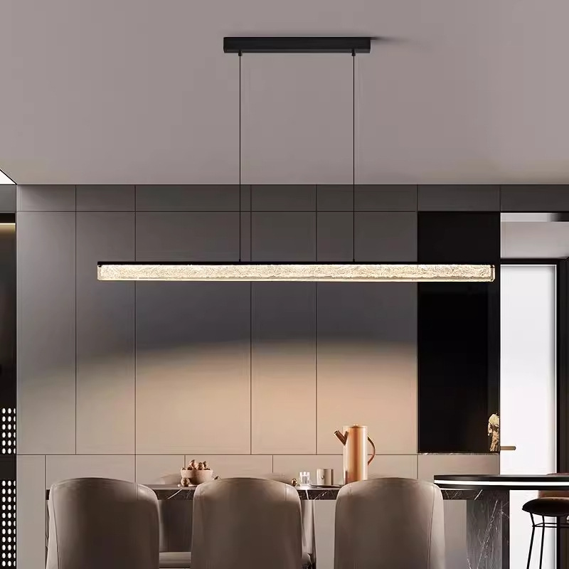 Lámpara del restaurante 2025 nueva lámpara moderna y simple de alta calidad Zhongshan mesa de comedor de bar simple luz del restaurante