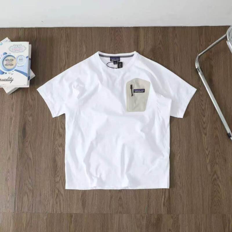 Cross-Border Dropshipping of Patagonia Summer Outdoor Sports Couple's Style Round Neck Short-Sleeved Shirts Cross-Border Dropshipping of Patagonia Summer Outdoor Sports Couple's Style Round Neck Short-Sleeved Shirts