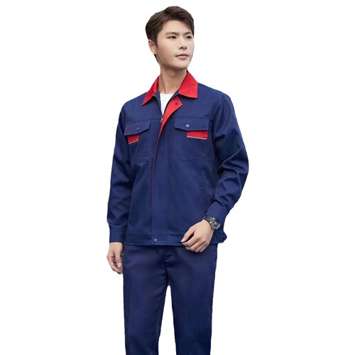 Workwear from Shanghai, comfortable and breathable, stylish workshop auto repair protective clothing, factory wholesale