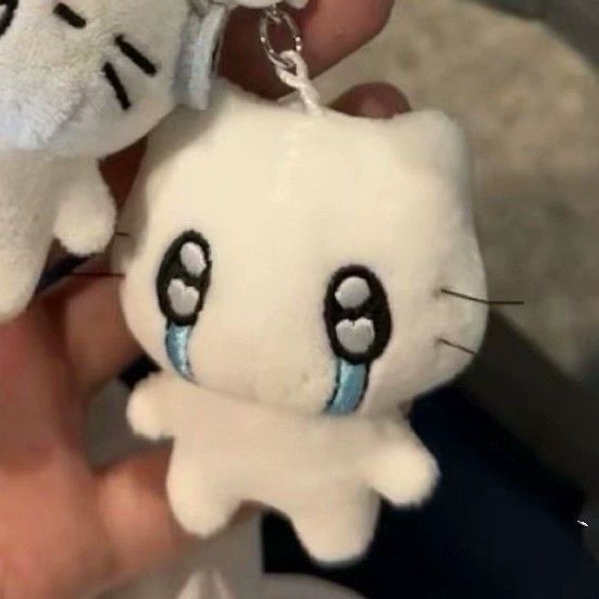 Милые наушники, мультяшная плюшевая кукла, украшение для сумки
