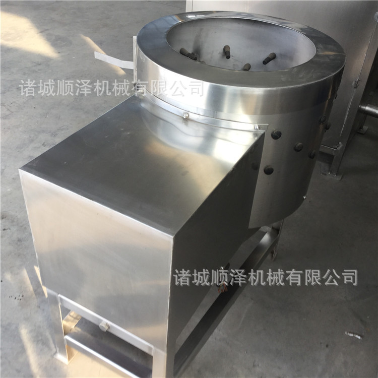 厂家热销全自动鸡爪脱皮机 凤爪脱皮设备 鸡爪流水线