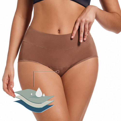 Euramerican Multicolor Option 3-Layer Absorbent Menstrual Pads with Breathable Holes and Leak-Proof Design for Women