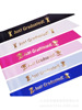 The graduation season, the shoulder strap Just Graduated etiquette belt the graduation season series series shoulder strap etiquette belt