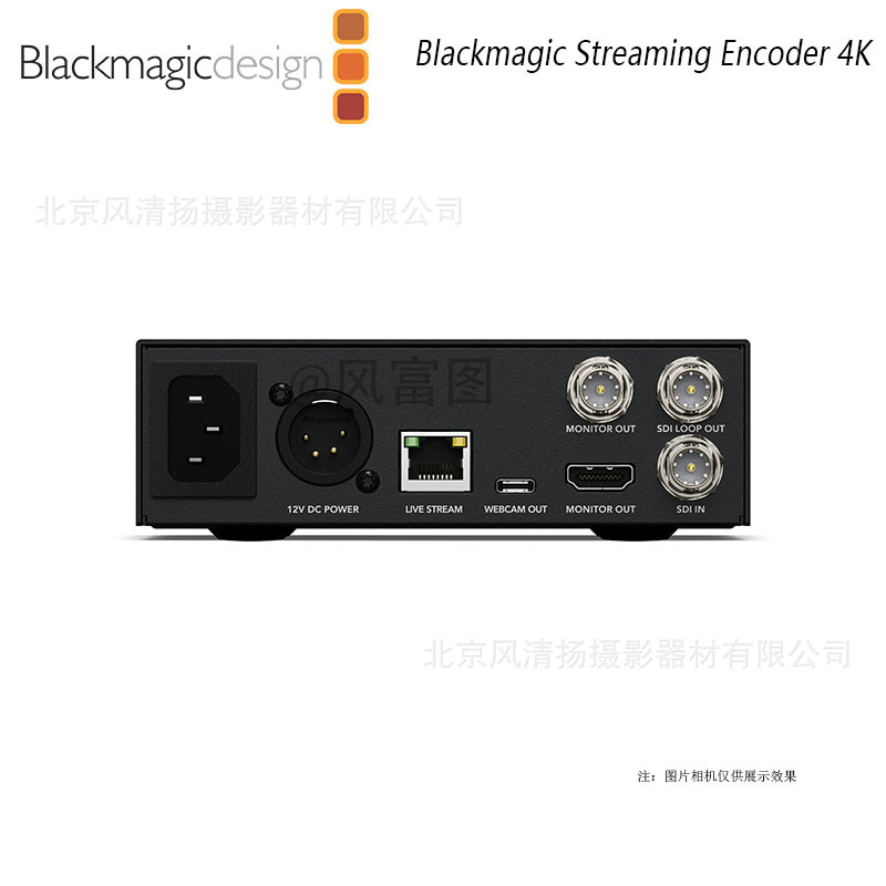 BMD BLACKMAGIC Web Presenter 4K Live Flow SDI interface 2160p60