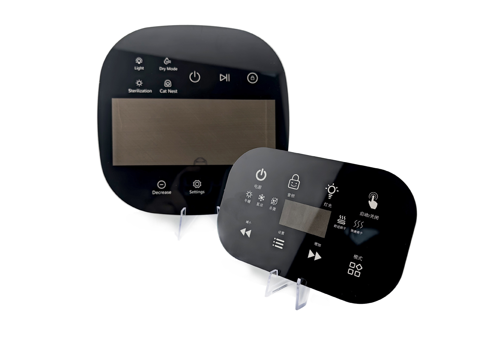 茶色视窗镜面板