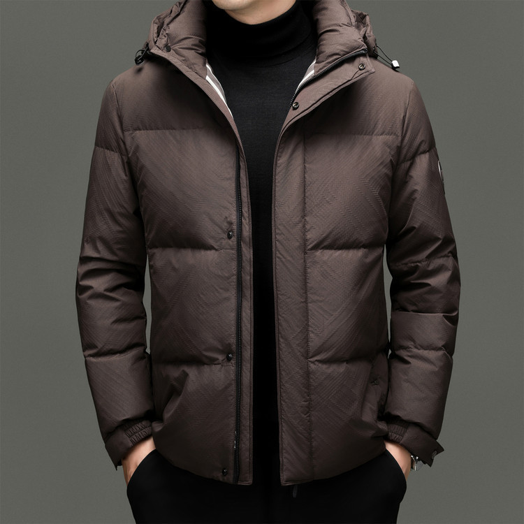 Tommy Hilfiger Men's down Jacket 2025 Winter New Thickened Casual Puffer Jacket for Middle-Aged Dad Tommy Hilfiger Men's down Jacket 2025 Winter New Thickened Casual Puffer Jacket for Middle-Aged Dad