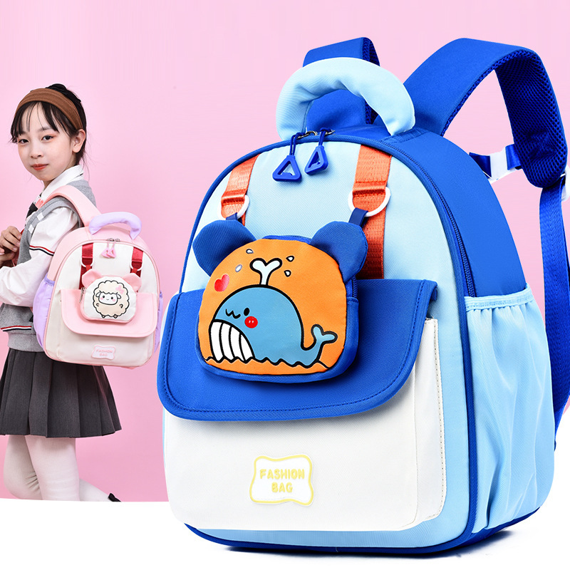 Nuevo jardín de infantes mochila para niños y niñas lindas mochila de dibujos animados mochila de hombro casual mochila de viaje al aire libre