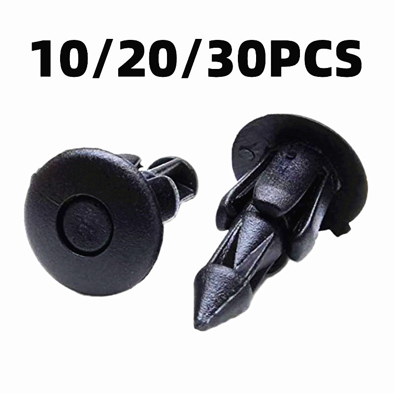 6mm black rivet fairing body decoration panel fastener screw clip for Honda motorcycle