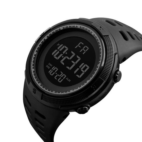 Foreign Trade Hot Selling Internet Celebrity Student Men's Electronic Watch Large Screen Sports Multifunctional Fashion Luminous Electronic Watch