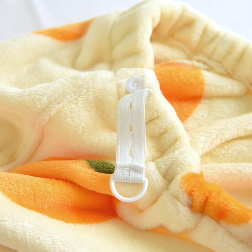 Autumn and winter thickened flannel postpartum pants postpartum pajama pants with cuffed feet, soft and comfortable maternity pants