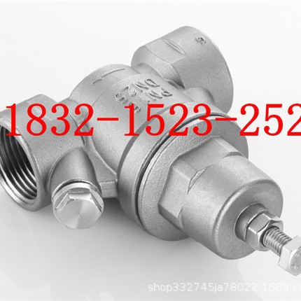 304不锈钢带压力表过滤型家用自来水减压稳压阀4分6分1寸1.5寸2寸