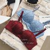 Japanese underwear, supporting wireless bra, set, increased thickness, wholesale