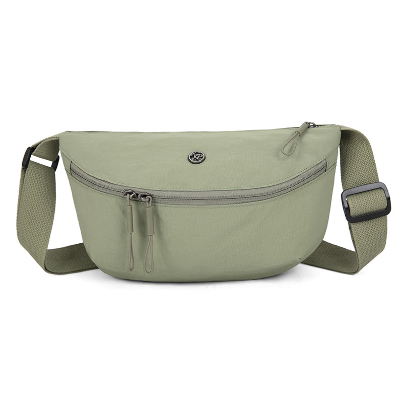 Bolso de mujer Bolso bandolera 2025 primavera nuevo estilo paño de nailon ligero bolso de madre de moda bolso de hombro simple urbano compras