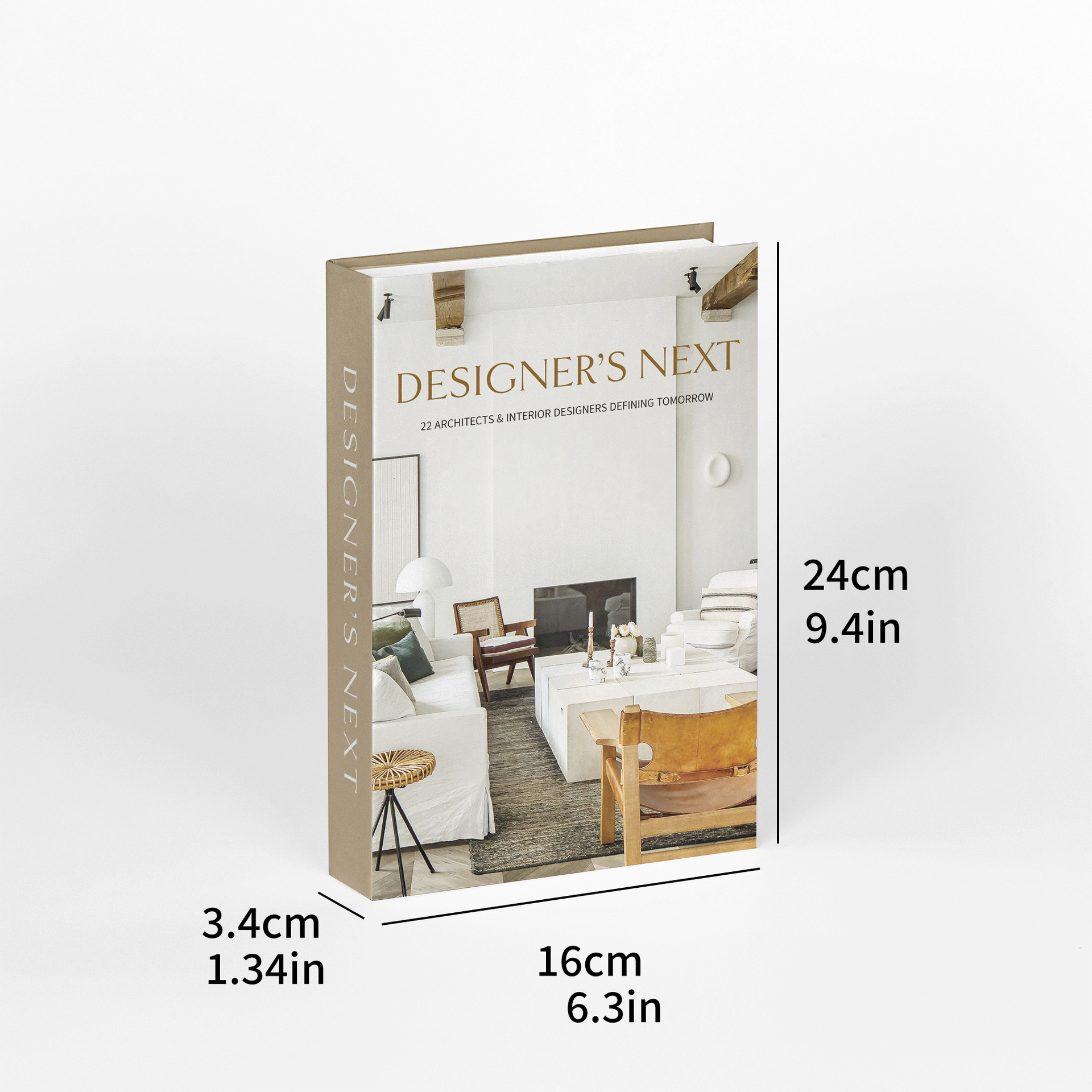 Decoración del hogar simple libro falso plegable modelo de caja de almacenamiento de decoración inglesa extranjera libro de decoración de diseño del hogar image 20