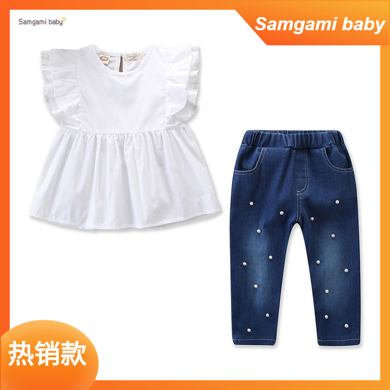 Samgami Baby Cross Border children's wear 2020 summer girls' dress fly