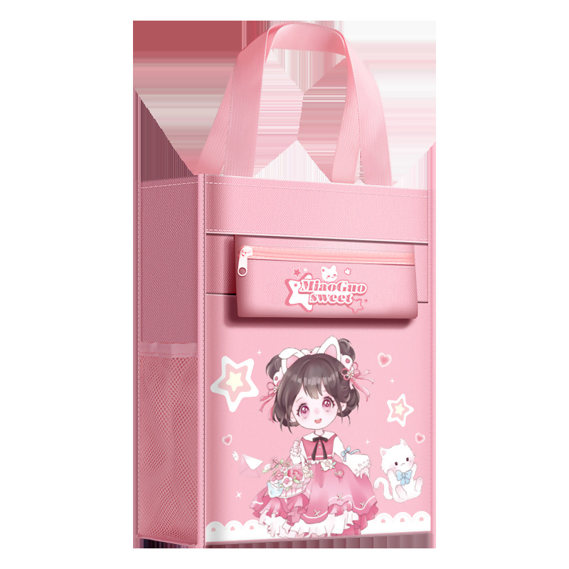 Bolso de mano, bolso de tutoría, bolso de tutoría para estudiantes de escuela primaria, bolso de tutoría para niñas, bolso para libros, niño, estudiantes de secundaria, niños