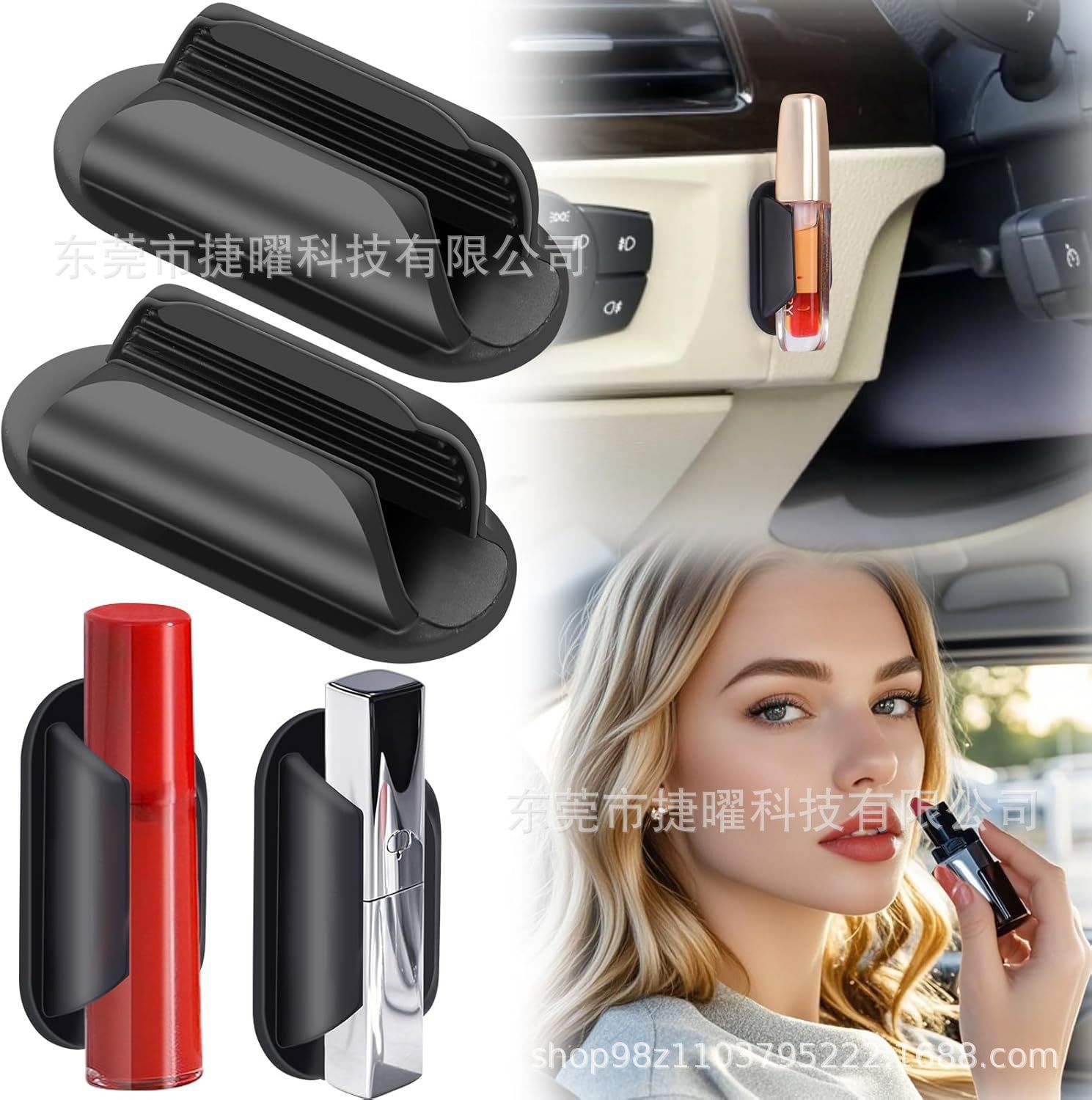 Cross-Border Pen Holder Suitable for Desks and Walls, Reusable Teacher Supplies, Silicone Marker Storage Box